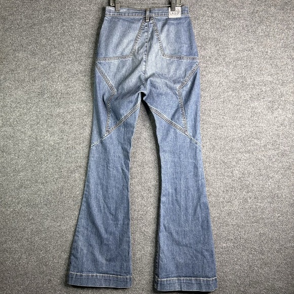 Revice Venus Flare Star Jeans Womens Size 26 - Picture 2 of 9